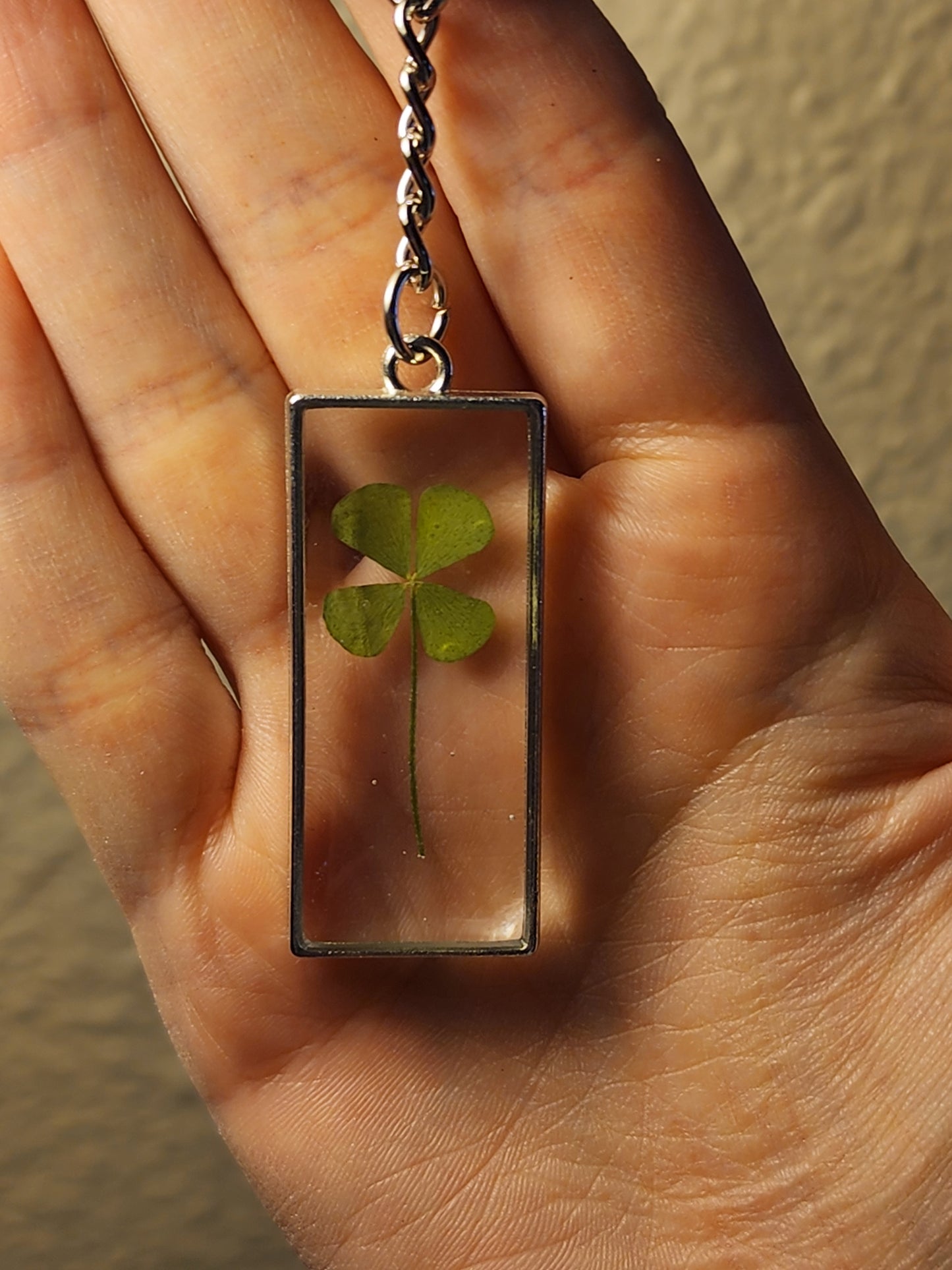 4-leaf clover Keychains,Keychains,clover, st patricks day, lucky Keychain