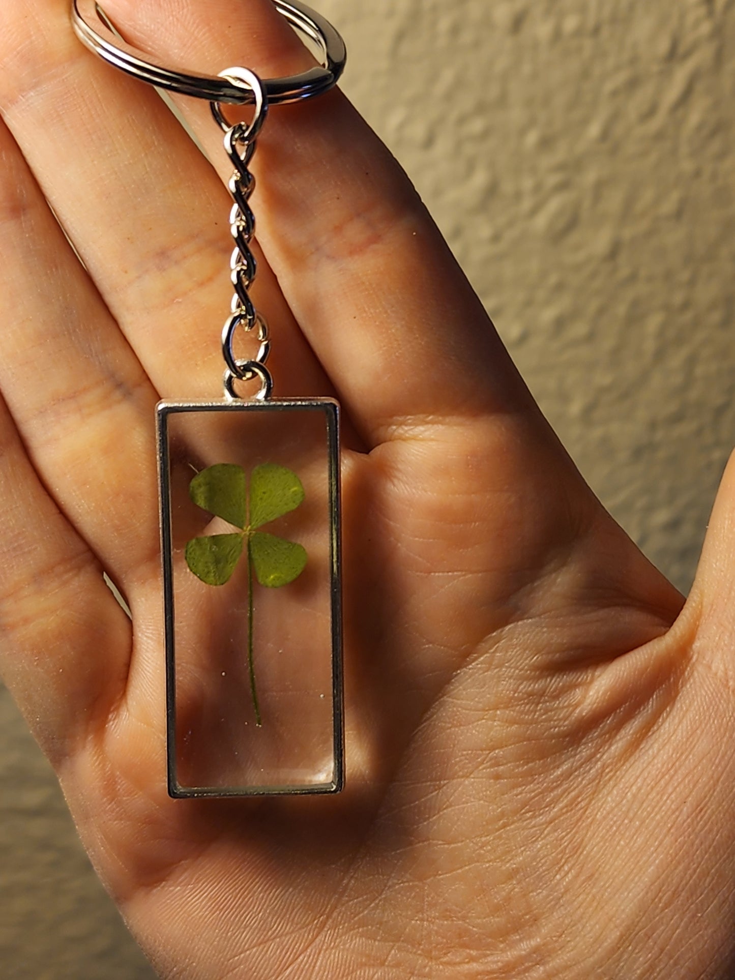 4-leaf clover Keychains,Keychains,clover, st patricks day, lucky Keychain