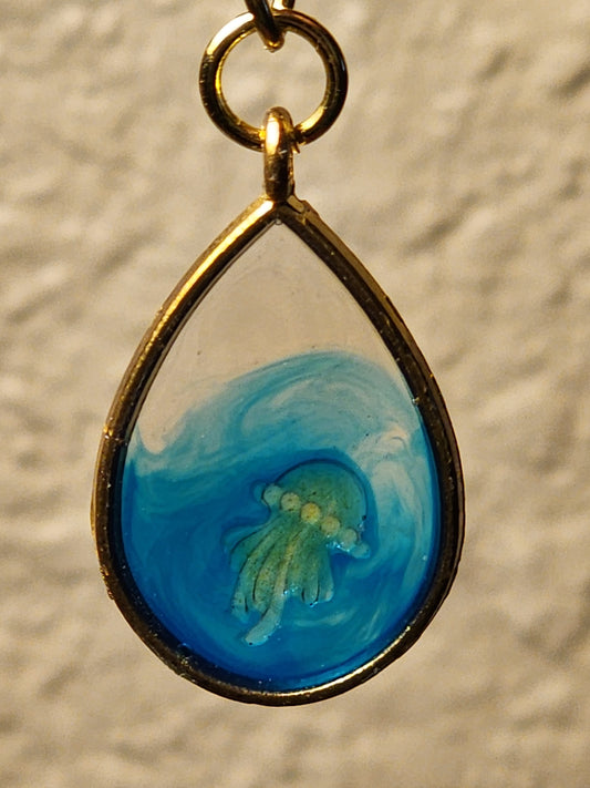 Ocean Jellyfish Keychains