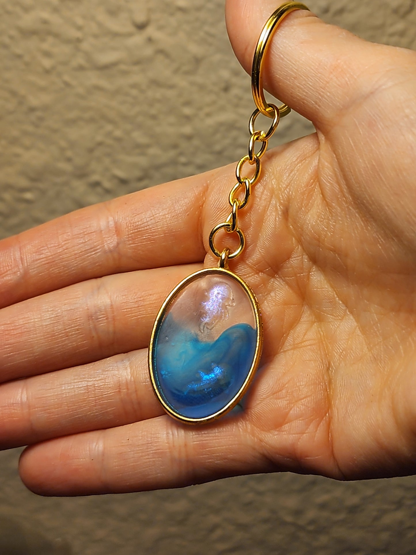 Ocean Jellyfish Keychains